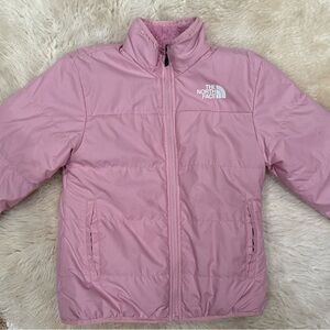 The North Face Kids Light Pink Puffer Jacket